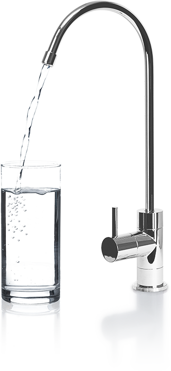 Faucet With Water - Tap (351x758), Png Download