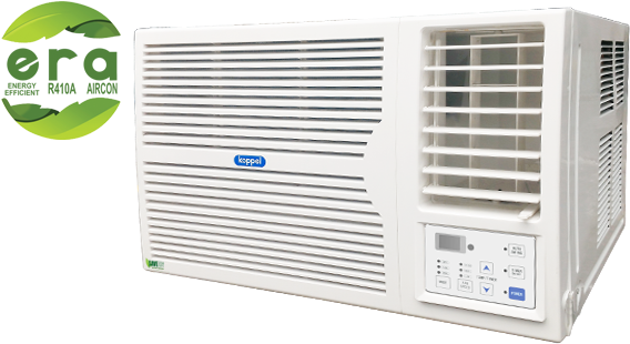Window Type Era Series Remote - Koppel Window Type Aircon Review (628x345), Png Download