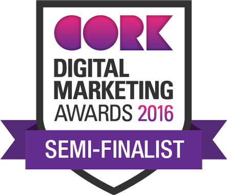 Cdma16 Badge Semifinalist - Cork Digital Marketing Awards (443x380), Png Download