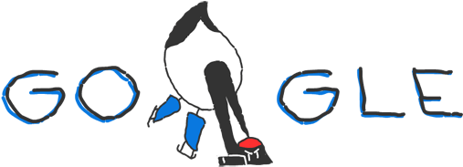 #9 February 17, - Doodle Snow Games Day 9 (549x220), Png Download