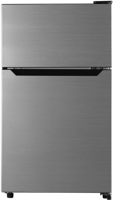 Double-door Compact Refrigerator - Daewoo Pr 1261e (747x433), Png Download