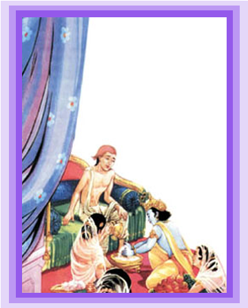 On Hearing This Sudama Felt Very Hurt & Said, "what - Krishna And His Friend Sudama (376x459), Png Download