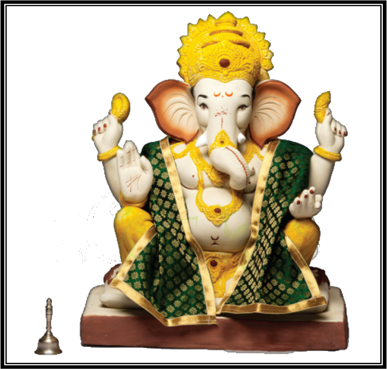 This Ganesh Chaturthi, Bring Home An Eco Friendly Ganesha - Eco Friendly Ganpati (752x718), Png Download
