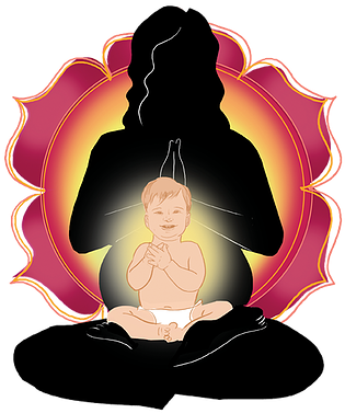 Meditation Clipart Baby Yoga - Shanti Baby (402x414), Png Download