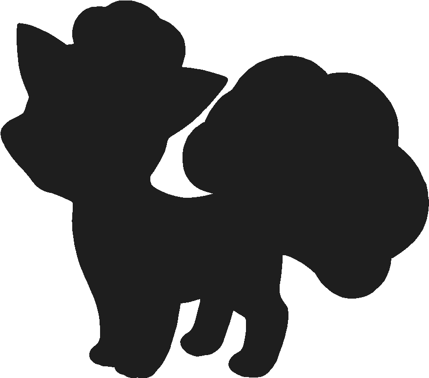 37 - Shih Tzu Dog Silhouette (878x878), Png Download