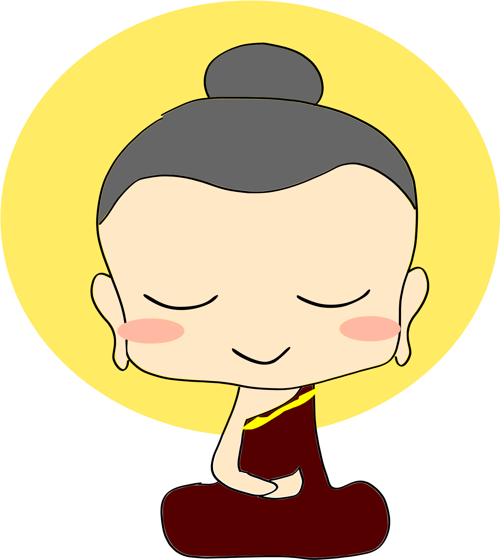 This Free Icons Png Design Of Maa‚y Budda (2400x2400), Png Download