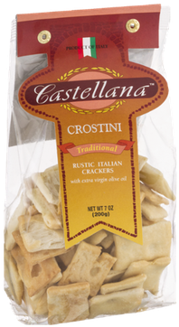 Castellana Crostini Rustic Italian Crackers Traditional (400x400), Png Download