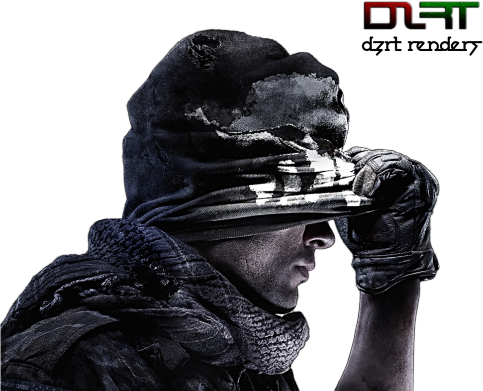 Call Of Duty Ghost Logo Render Call Of Duty Ghosts - Call Of Duty Ghosts Png (987x809), Png Download