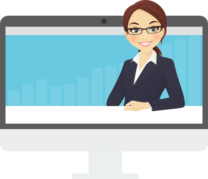 Concierge - Businesswoman Vectors (720x621), Png Download
