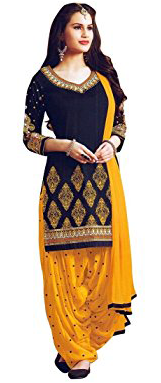 Stylish Salwar Kameez - Punjabi Dress Material (540x460), Png Download