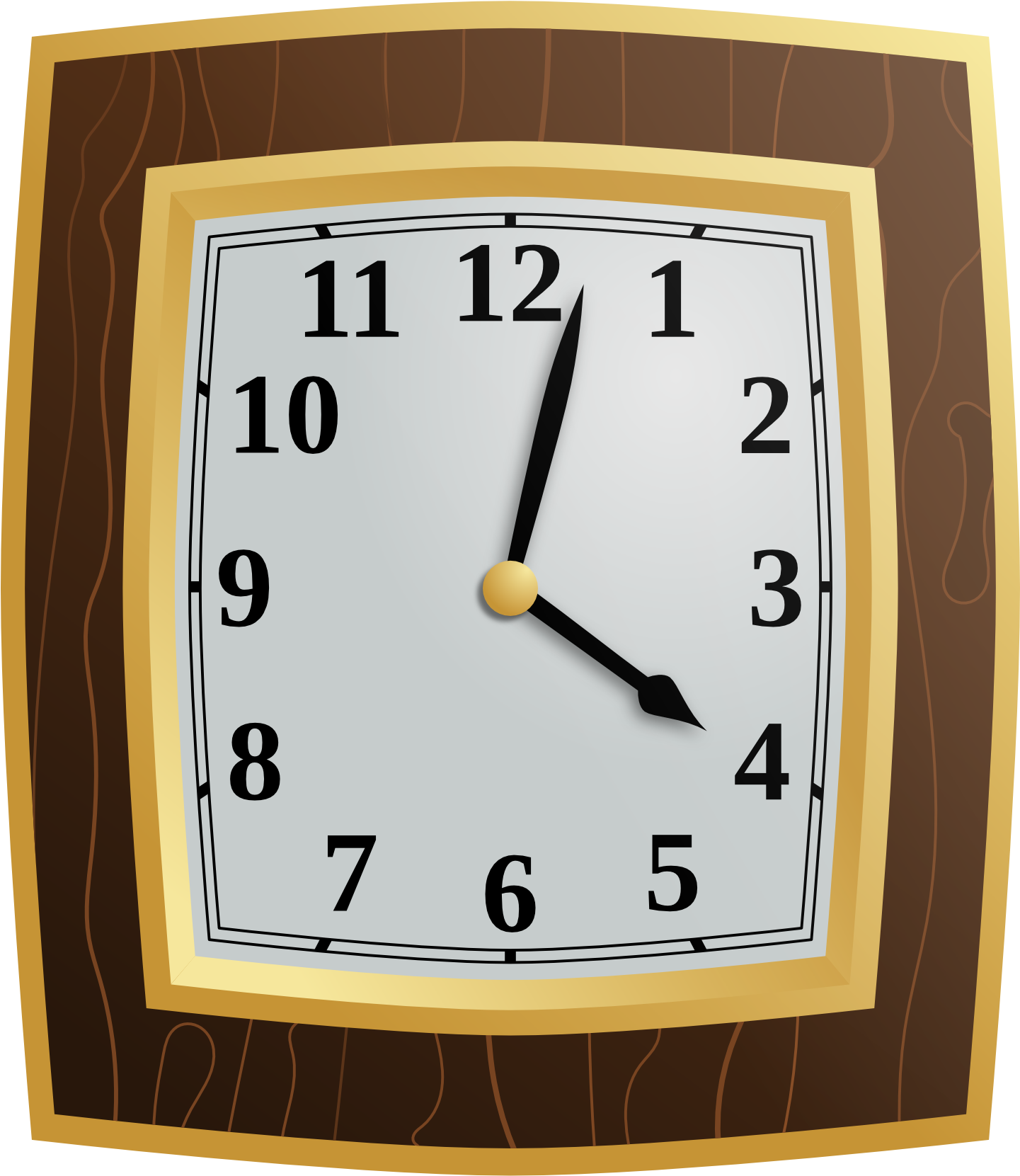 Clock Png Image1 - Wall Clock (1600x1920), Png Download