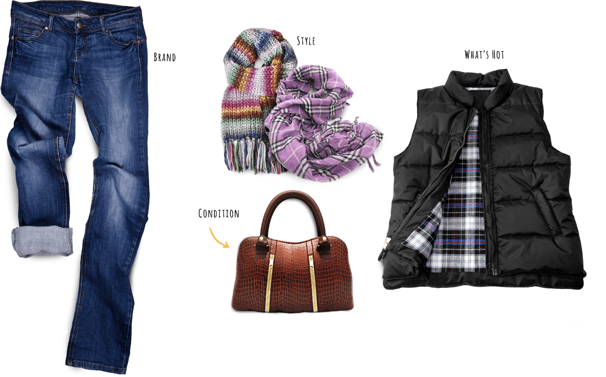 Our Buyers Review Your Items Based On Brand Name, Condition, - Clothes Store Item (1182x736), Png Download