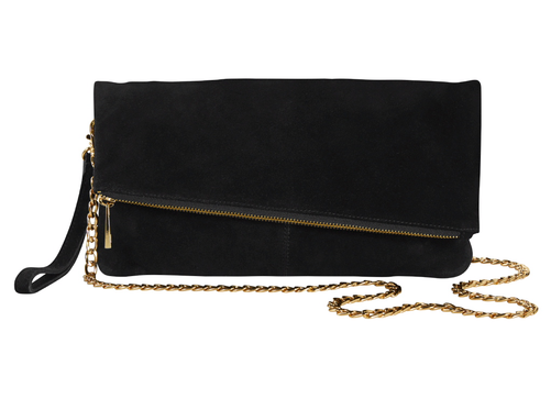 Ladies' Bag, Black Clutch - Handbag (500x500), Png Download