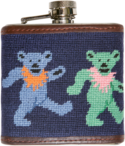 Southern Staples - Smathers And Branson Dancing Bears Needlepoint Bi-fold (500x500), Png Download