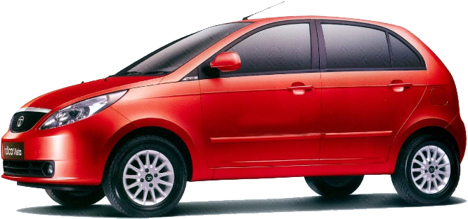 Tata Indica - Tata Indica Vista On Road Price (677x317), Png Download