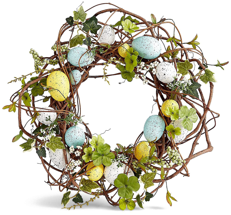 Easter Wreath Png Download Image - Easter Wreath Png (1024x884), Png Download