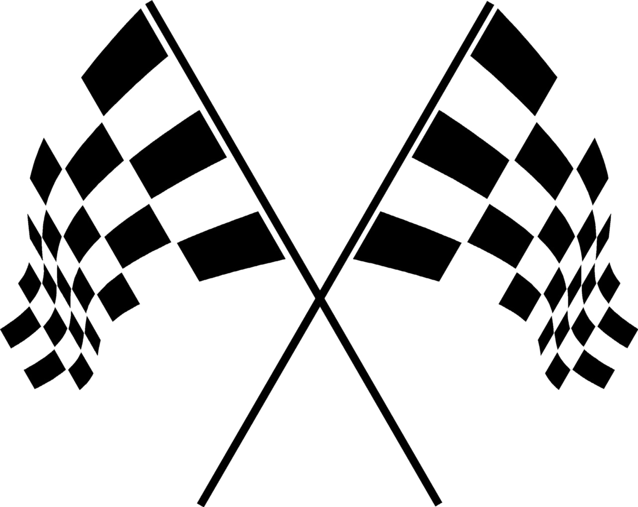 Race Flag Free Image - Race Flag No Background (1280x1018), Png Download