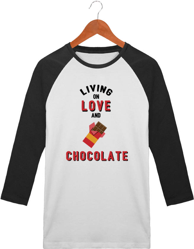 T Shirt Baseball Crew Neck Unisex Stanley Stella Living - T-shirt (690x850), Png Download