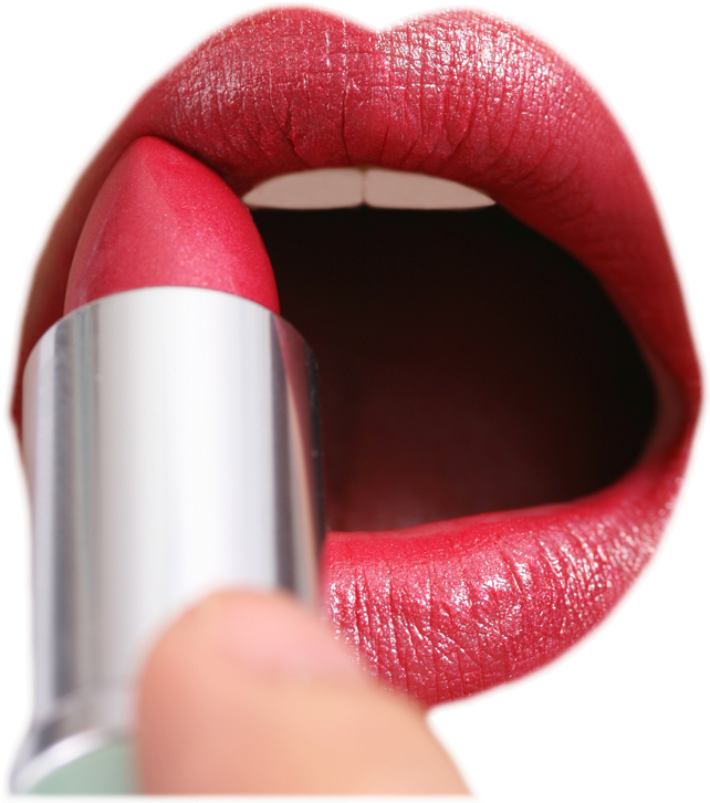 Clip Art Library Download Applying Background Beauty - Lipstick With No Background (624x624), Png Download