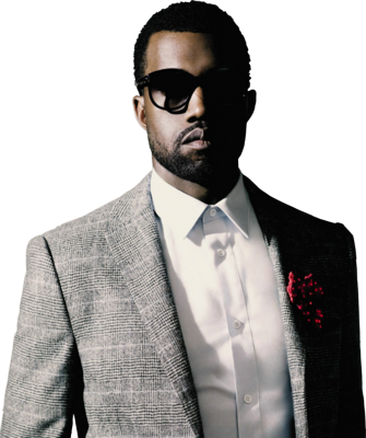 Kanye West Hires T - Kanye West No Background (335x400), Png Download