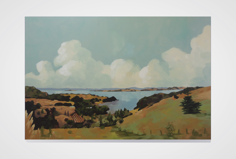 Painting Series For Aldinga Medical Centre Commissioned - Painting (800x539), Png Download