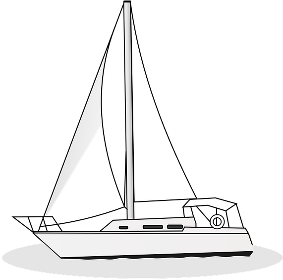 Boat (593x720), Png Download