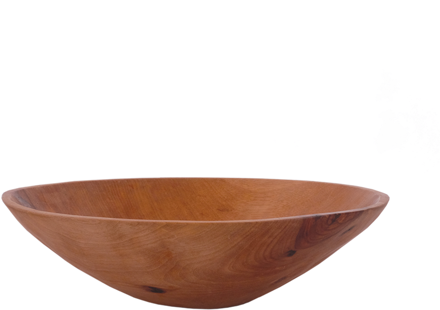 Download 14" Wood Bowl Inch PNG Image with No Background