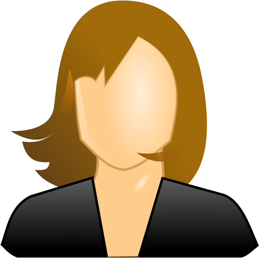 Anonymous Clipart Anonymous Person - Female User (797x720), Png Download