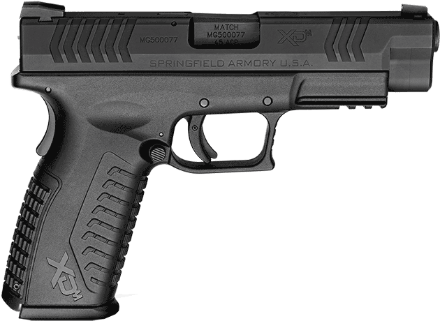 Springfield 45 Pistol - Springfield Xd 9mm 4 Compact (640x468), Png Download