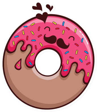 Donuts - Lamination (400x400), Png Download