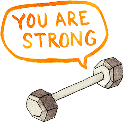 Encouragements Messages Sticker-8 - Weights (408x408), Png Download