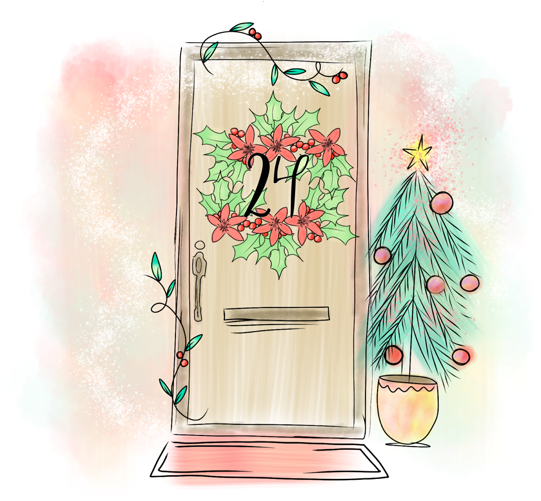The Door Is A Bit Different This Year - Calendar (1200x1200), Png Download