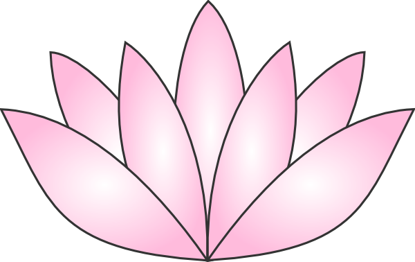 Download Pink Lotus Lily Clip Art At Clker - Lily Pad Flower Cartoon PNG  Image with No Background 