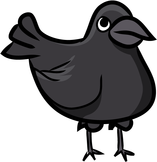 Crow - Clip Art (890x816), Png Download
