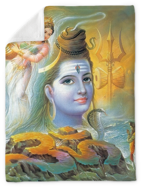 Indian God Bhola Nath Called As Shiv Ji With River - Bhola Nath (400x400), Png Download