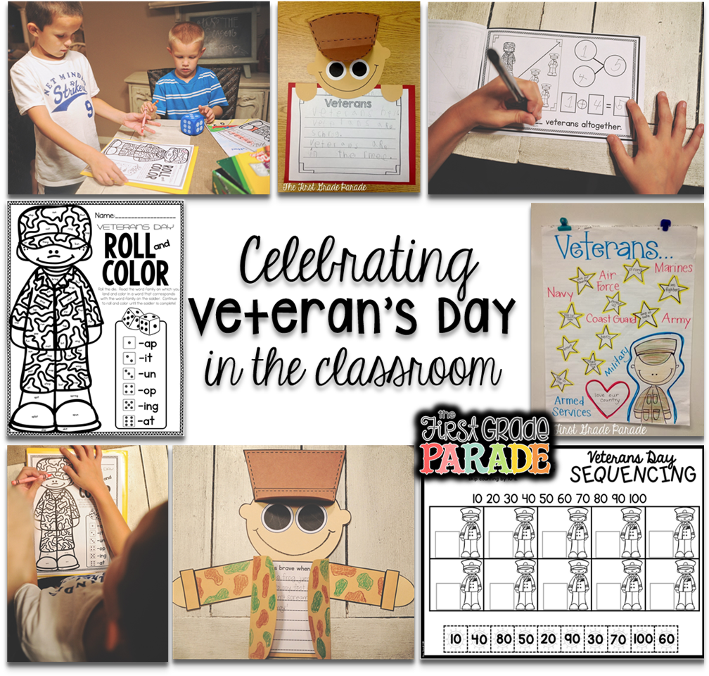 I Absolutely Love Teaching My Kids About Veterans And - Veterans Day First Grade (1018x973), Png Download