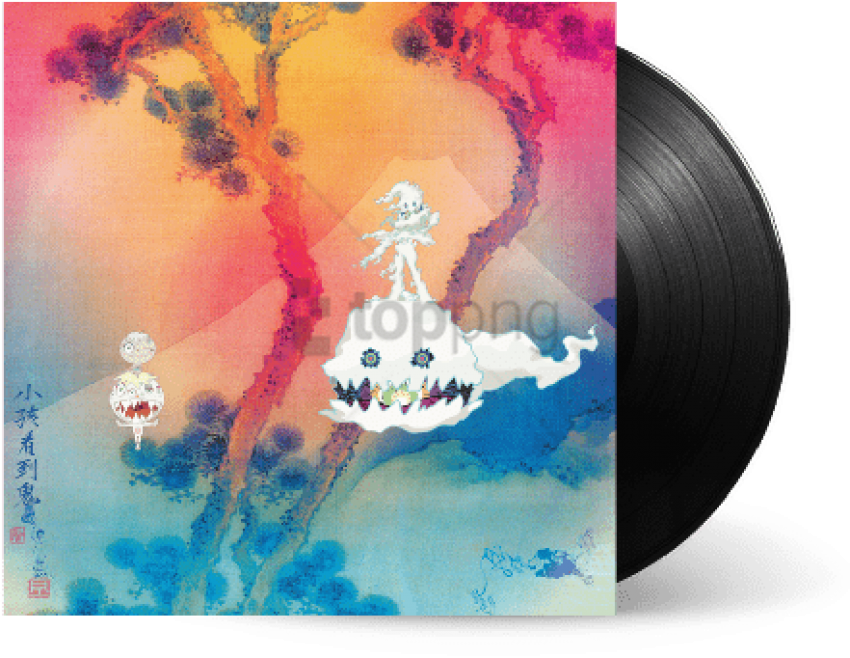 Kids See Ghosts Von Kanye West & Kid Cudi - Kids See Ghosts Vinyl (480x480), Png Download