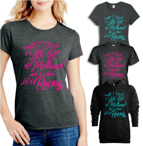 All I Need Is Methanol Hoodies T's - District Made Ladies Perfect Tri Crew Tee. Dm130l, (480x480), Png Download