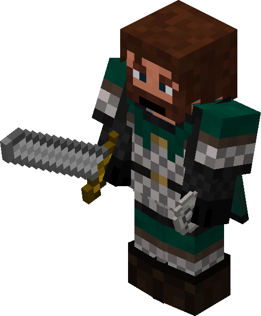 Pinnath Gelin Captain - Minecraft (530x640), Png Download