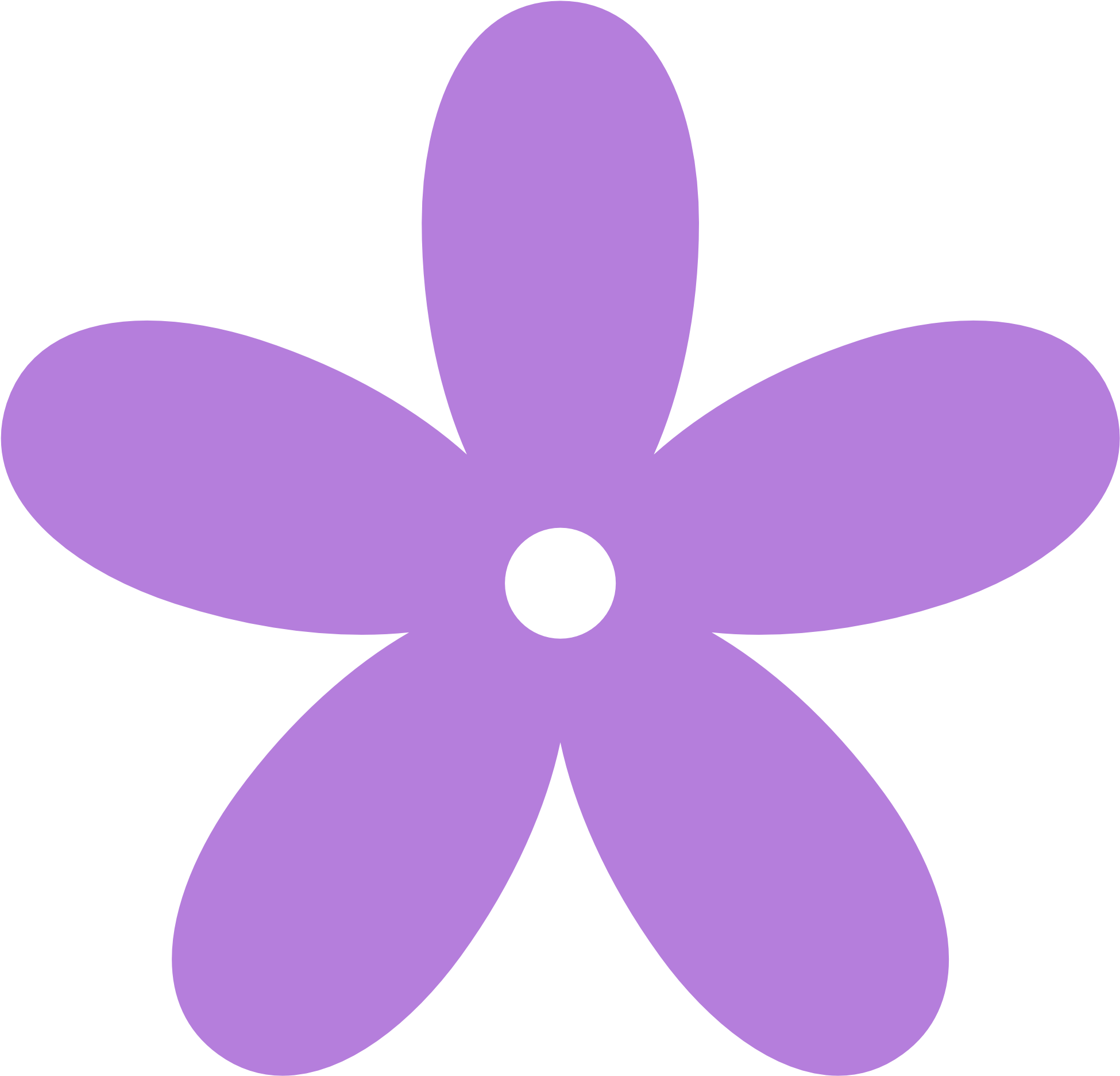 Lavender Flower Clip Art Free - Pink Flower Clipart (1969x1952), Png Download