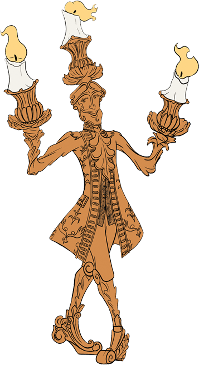 Belle Beast Belle, Beast Dancing Lumiere - Beauty And The Beast Lumiere Coloring Pages (362x639), Png Download