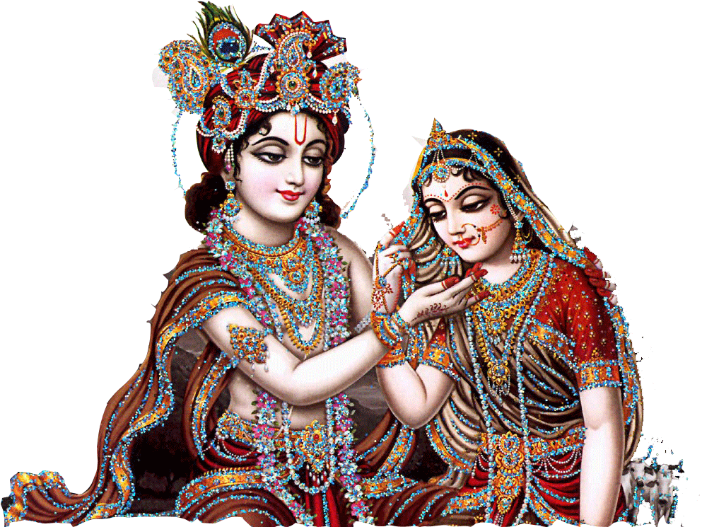 Radha Krishna Png Download Image - Radhe Krishna Images Png (1024x768), Png Download