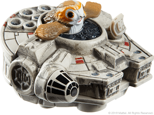 This Special Edition Hot Wheels Puts The Porg In The - Millennium Falcon Porg Hot Wheels (600x451), Png Download