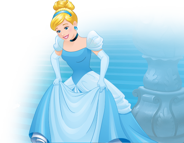 She Keeps Away From Her Cruel Stepmother, And Her Jealous - Cinderella Dream Big Princess (629x488), Png Download