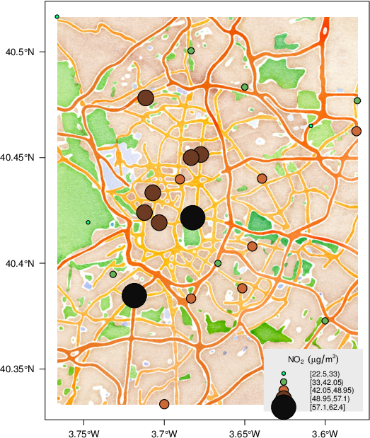 Airmadrid Stamen - R Gis (523x619), Png Download