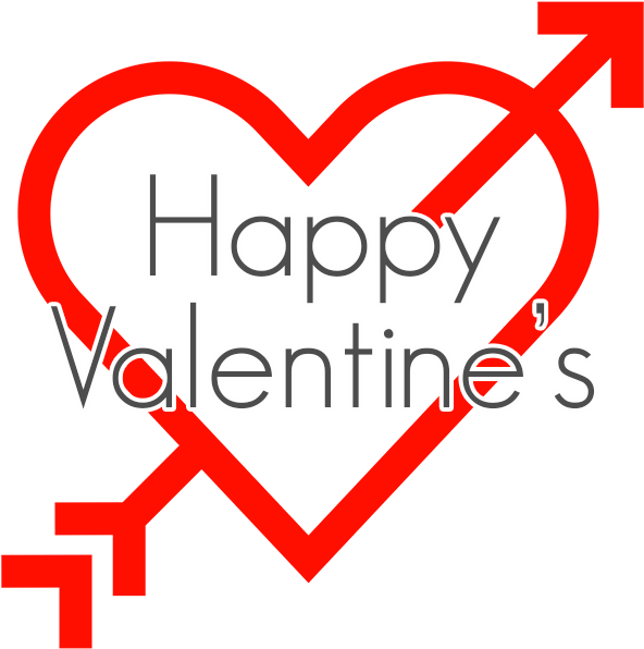 Download Happy Valentines Day Png Transparent Images - Happy Hearts Day Png (750x750), Png Download