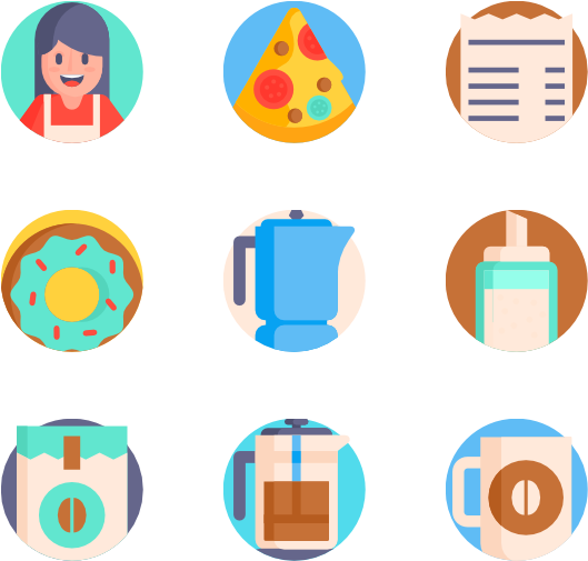 Coffee - Sport Flat Icon Png (600x564), Png Download