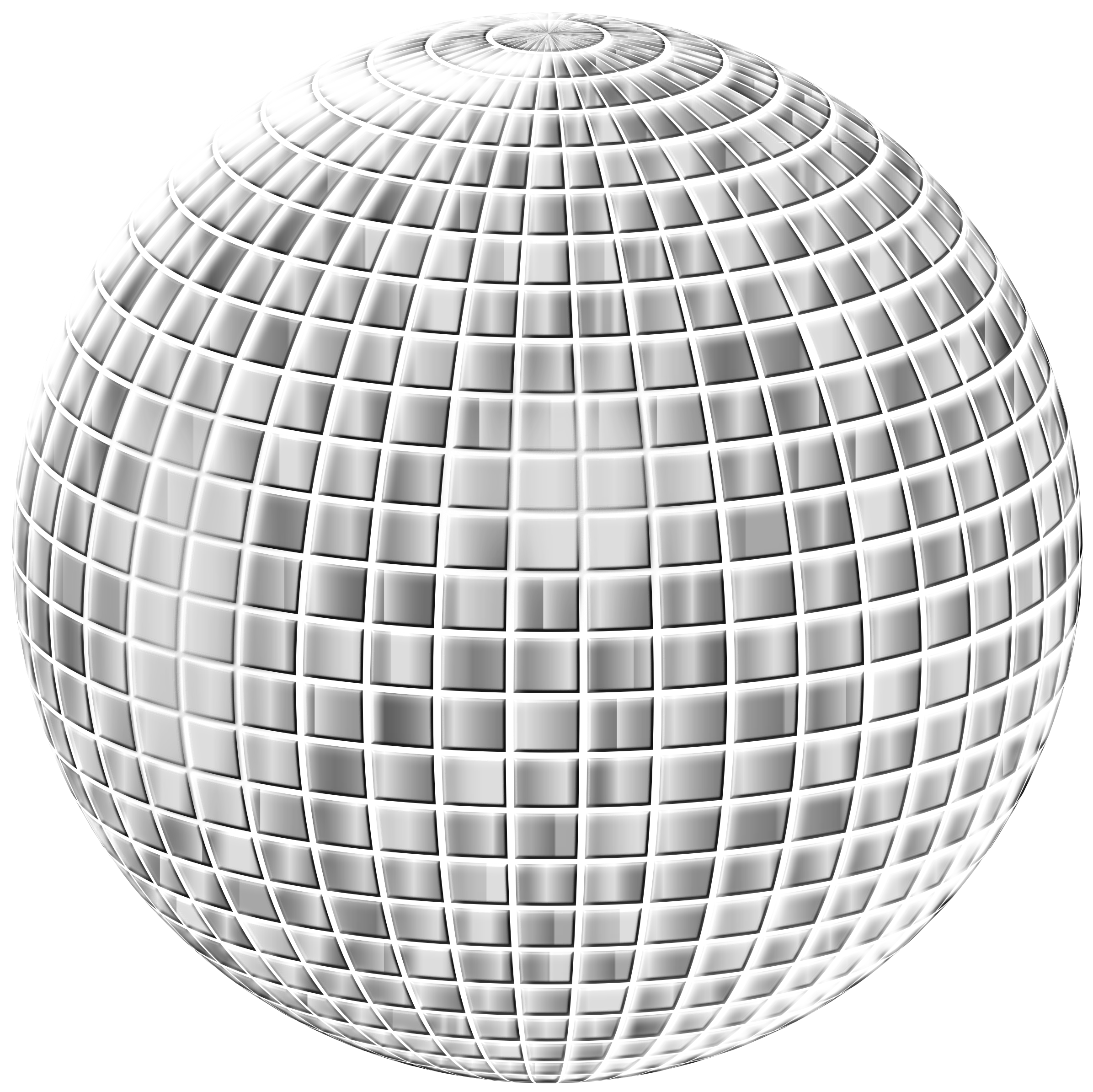 This Free Icons Png Design Of Glimmering Disco Ball (2391x2388), Png Download