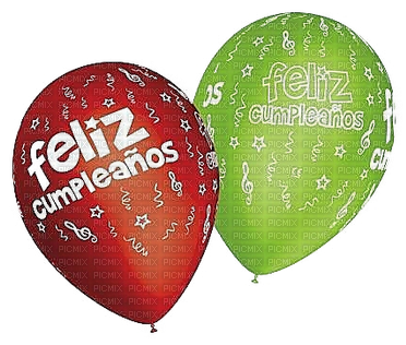 Globos - Victoriabea - Bombas Para Cumpleaños (400x400), Png Download
