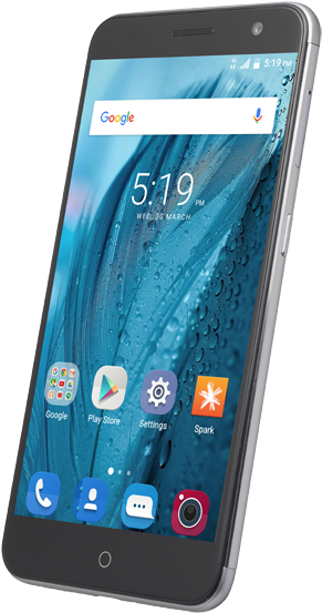 Spark Pro / Zte Blade V7 - Zte Blade Spark Phone (330x594), Png Download